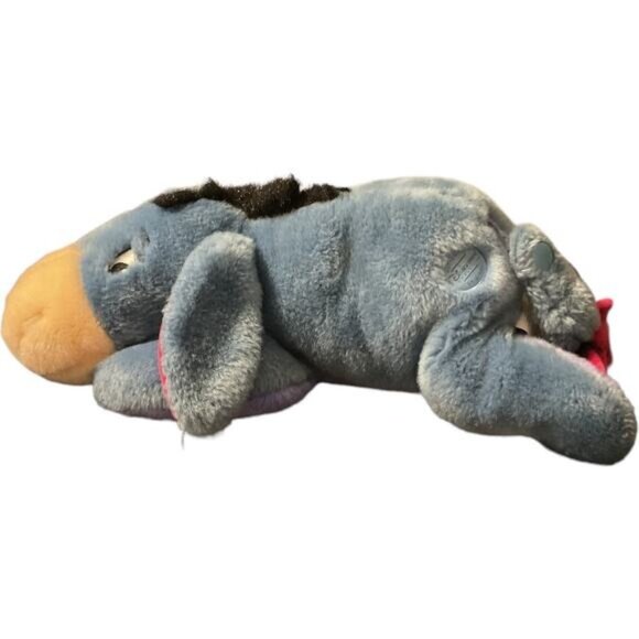 Disney Eeyore Detachable Tail Plush Stuffed Animal Blue & Purple Soft Toy - Picture 7 of 8